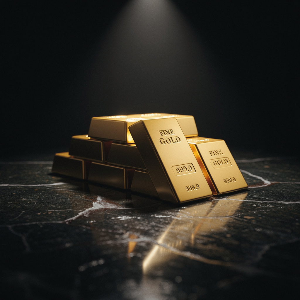 Gold bullion bars